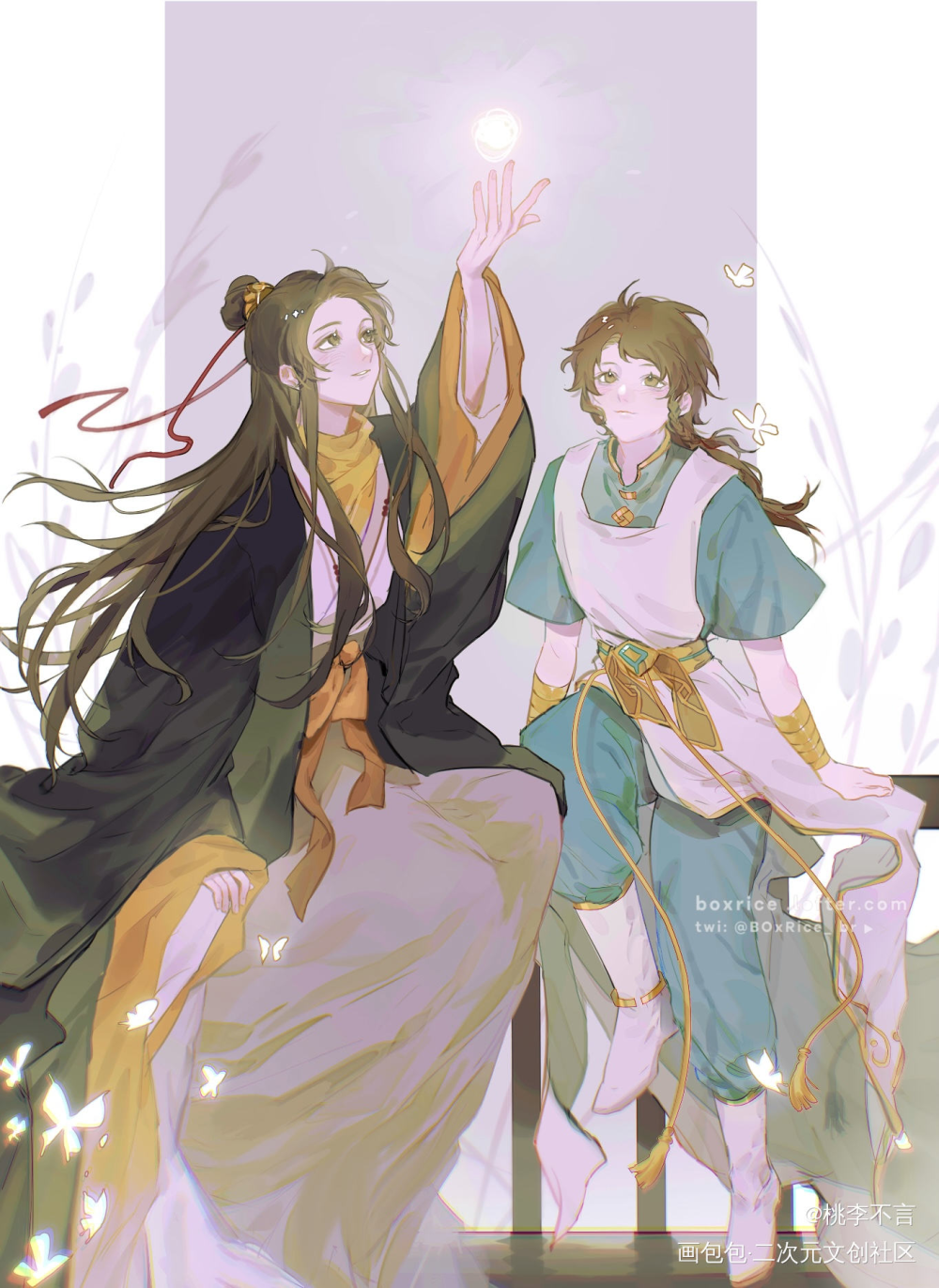 ✨_定海浮生录天宝伏妖录陈星孔鸿俊非天夜翔绘画作品