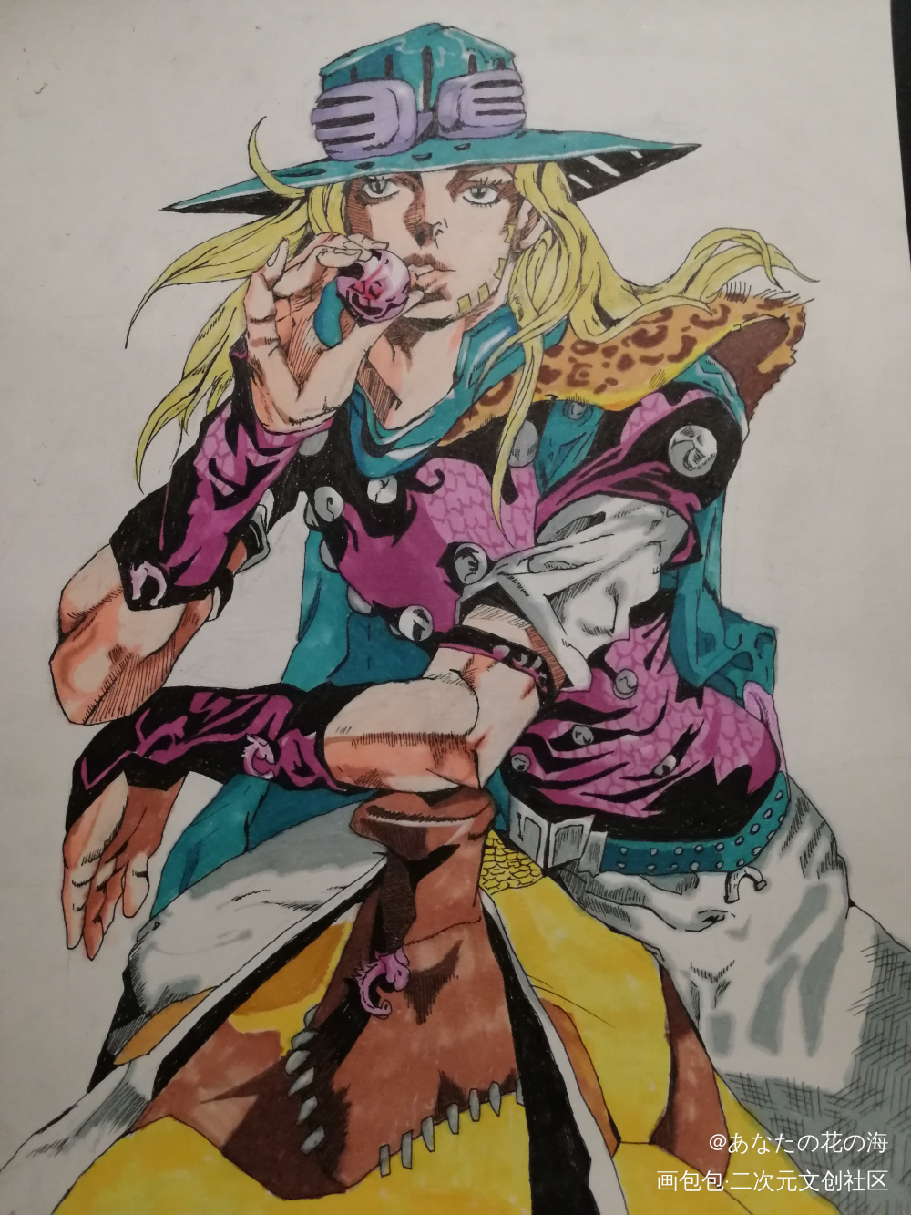 杰洛齐贝林_杰洛齐贝林JOJOJOJO绘画作品