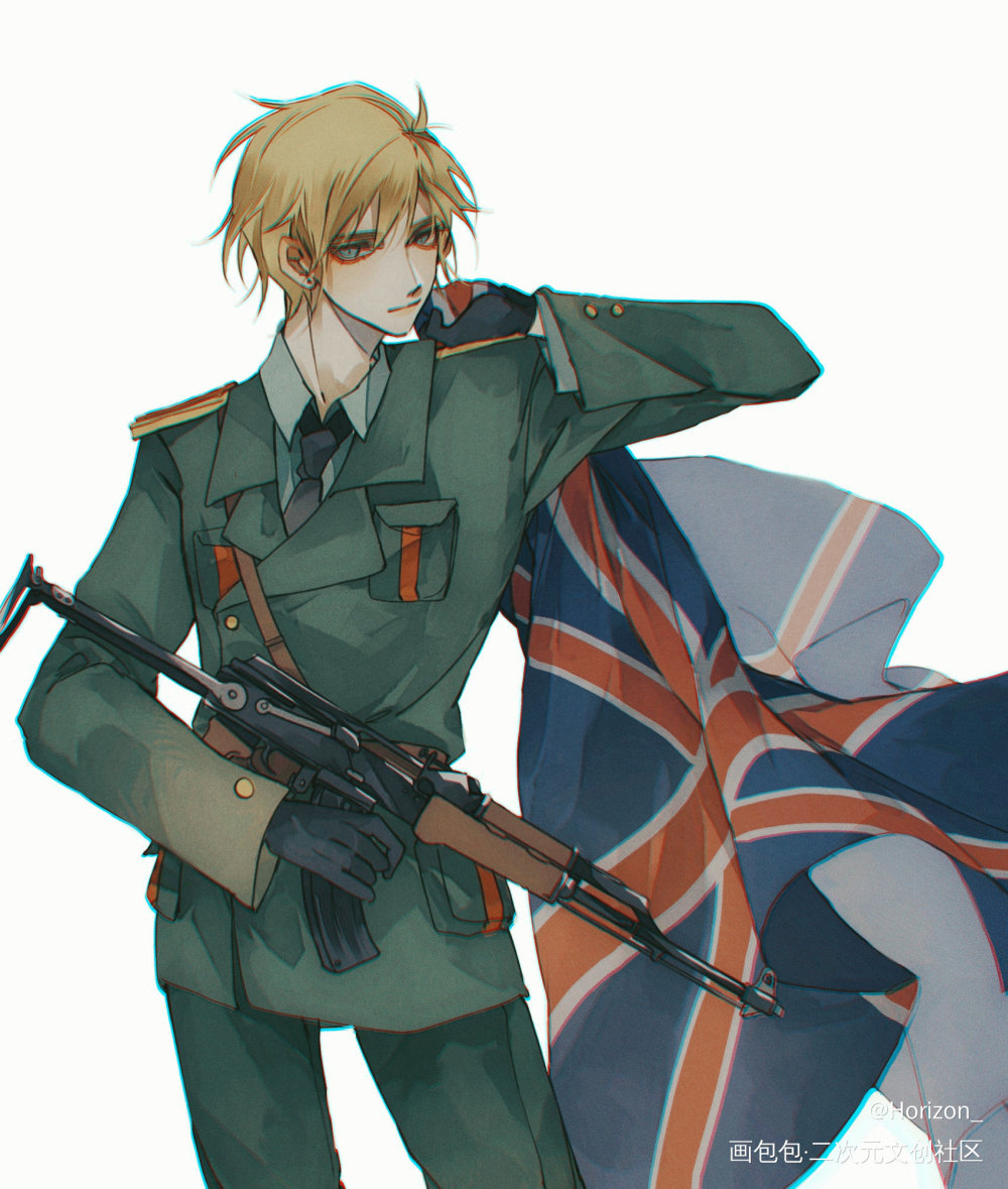 _黑塔利亚亚瑟柯克兰aph绘画作品