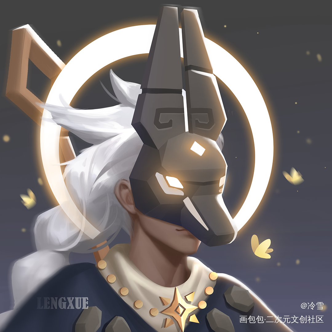 阿努比斯龙骨_光遇sky绘画作品
