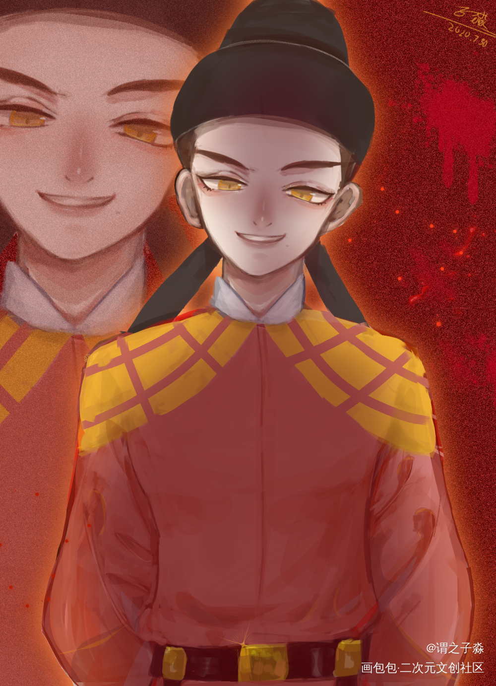 来俊臣_大理寺日志来俊辰绘画作品
