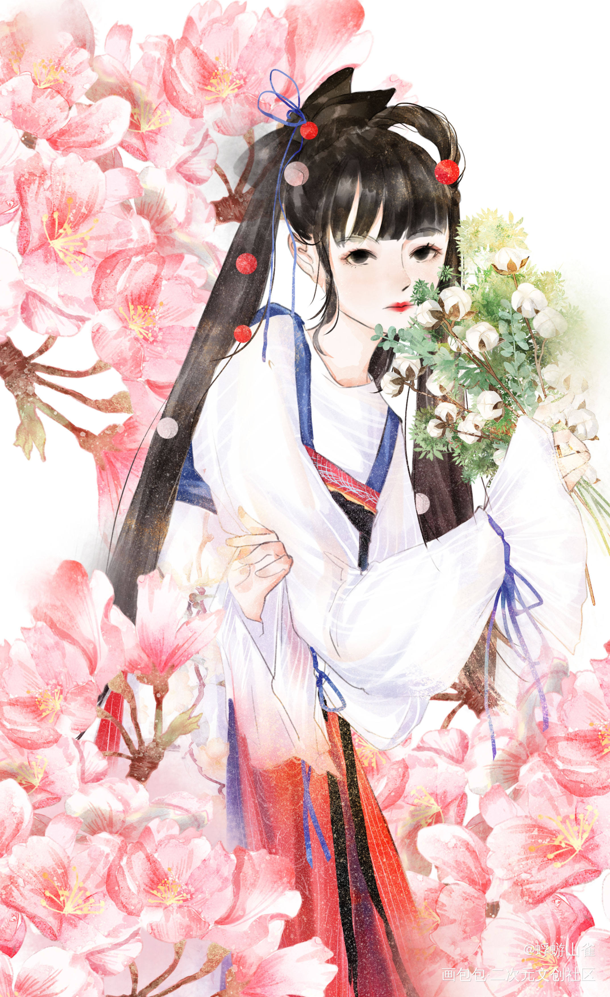 板绘绘画人物_人物壁纸板绘绘画绘画作品