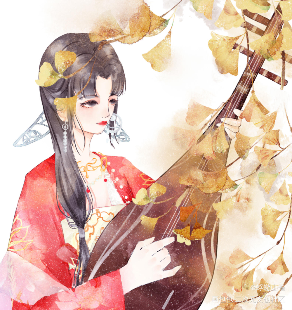 板绘绘画人物_古风人物板绘绘画绘画作品