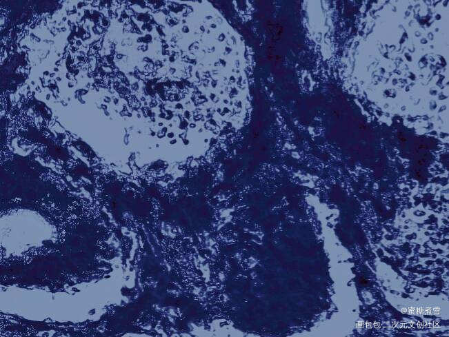 底图 末日/星海/山穴_底图插画底图设计绘画作品