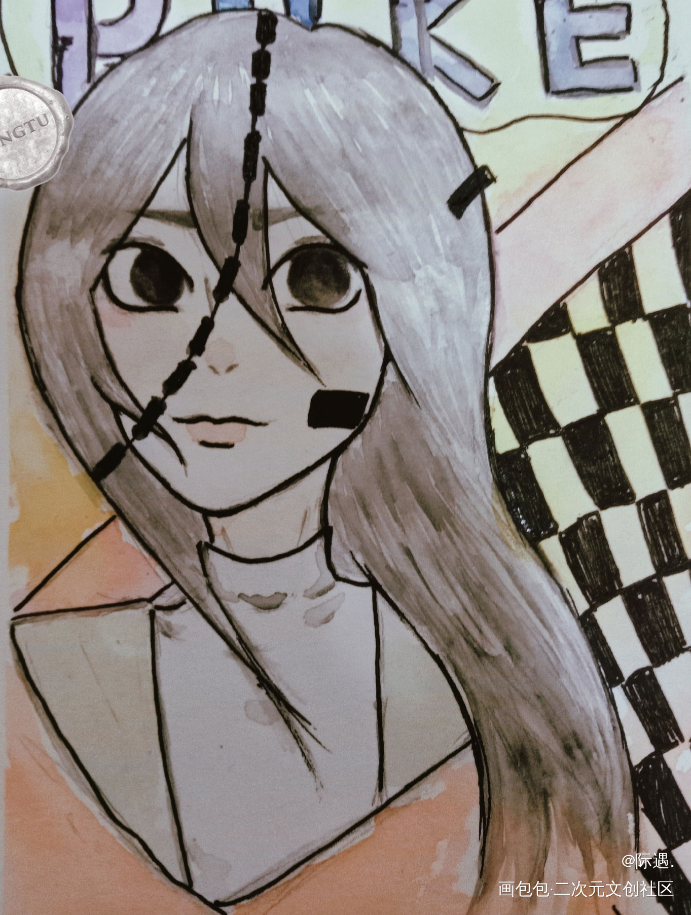 辣鸡画手的部分画作www_求点评原创绘画作品