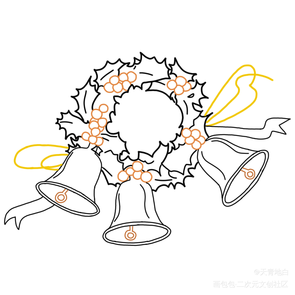 为圣诞节做准备_王杰希圣诞节同人绘画作品