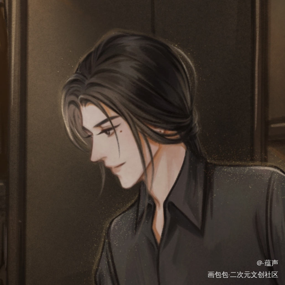 现代向：驻唱歌手和调酒师_杀破狼长庚顾昀绘画作品