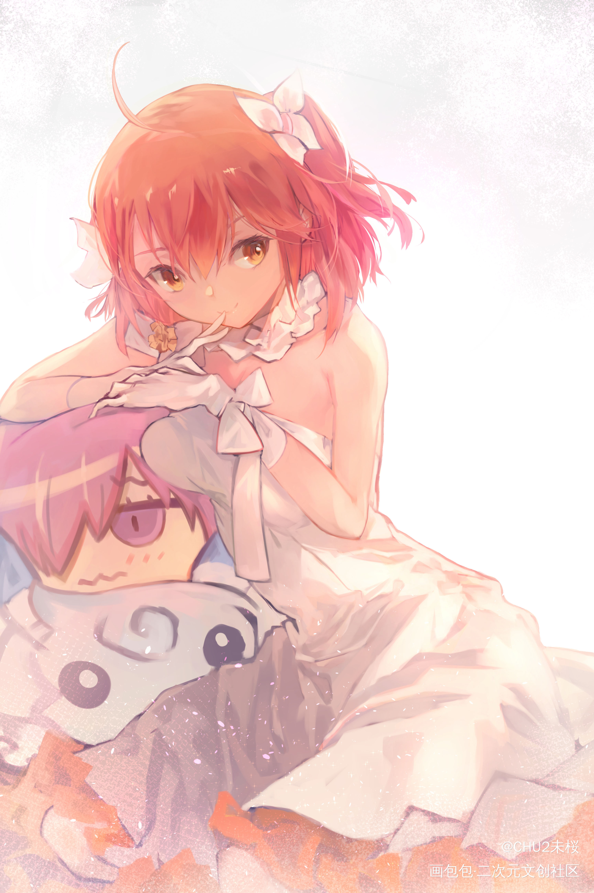 虹の色_咕哒子厚涂平涂日系求点评求配文我要上首推插画同人Fate/GrandOrderfatefgo手游绘画作品
