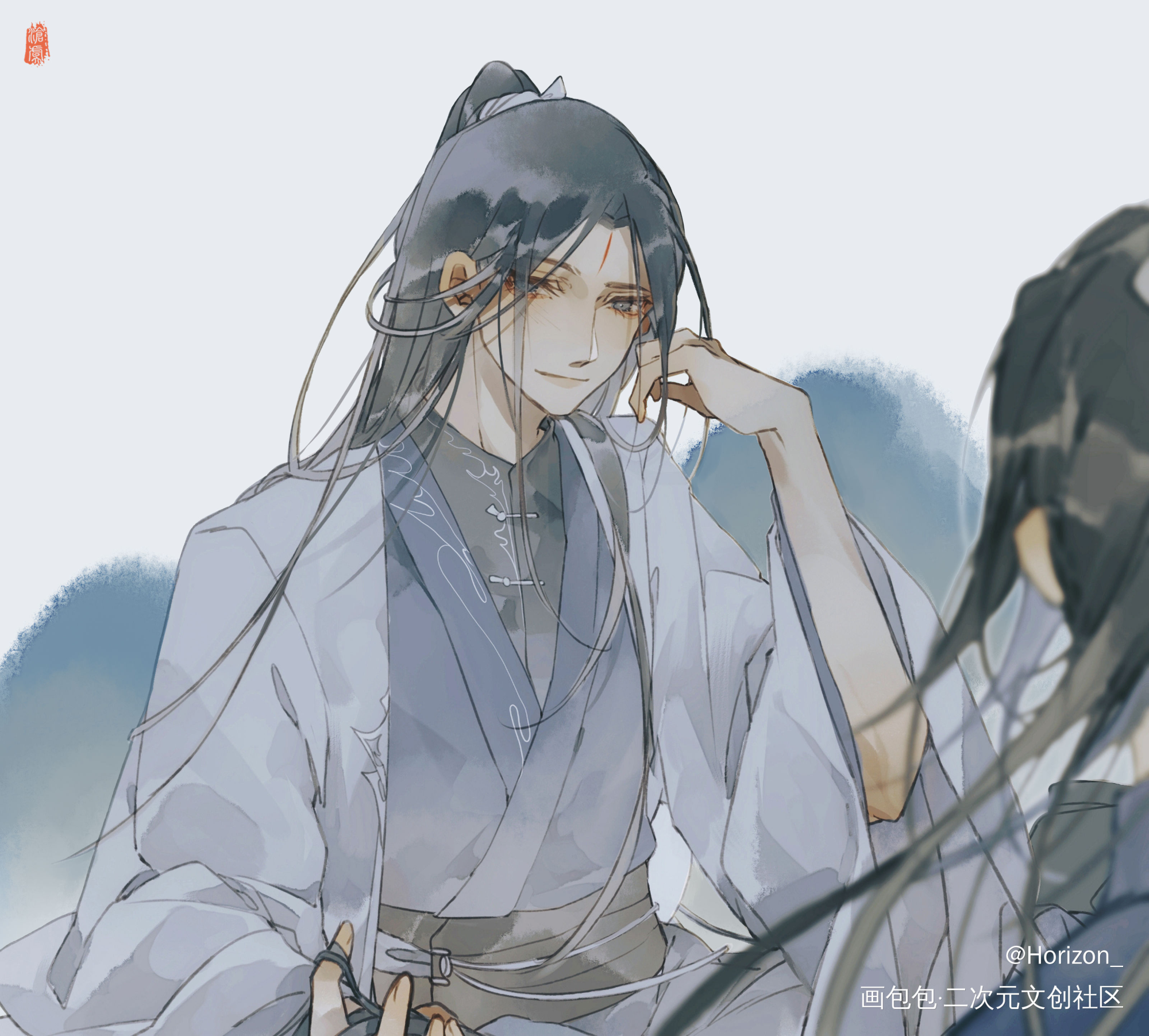 微醺_六爻priest绘画作品