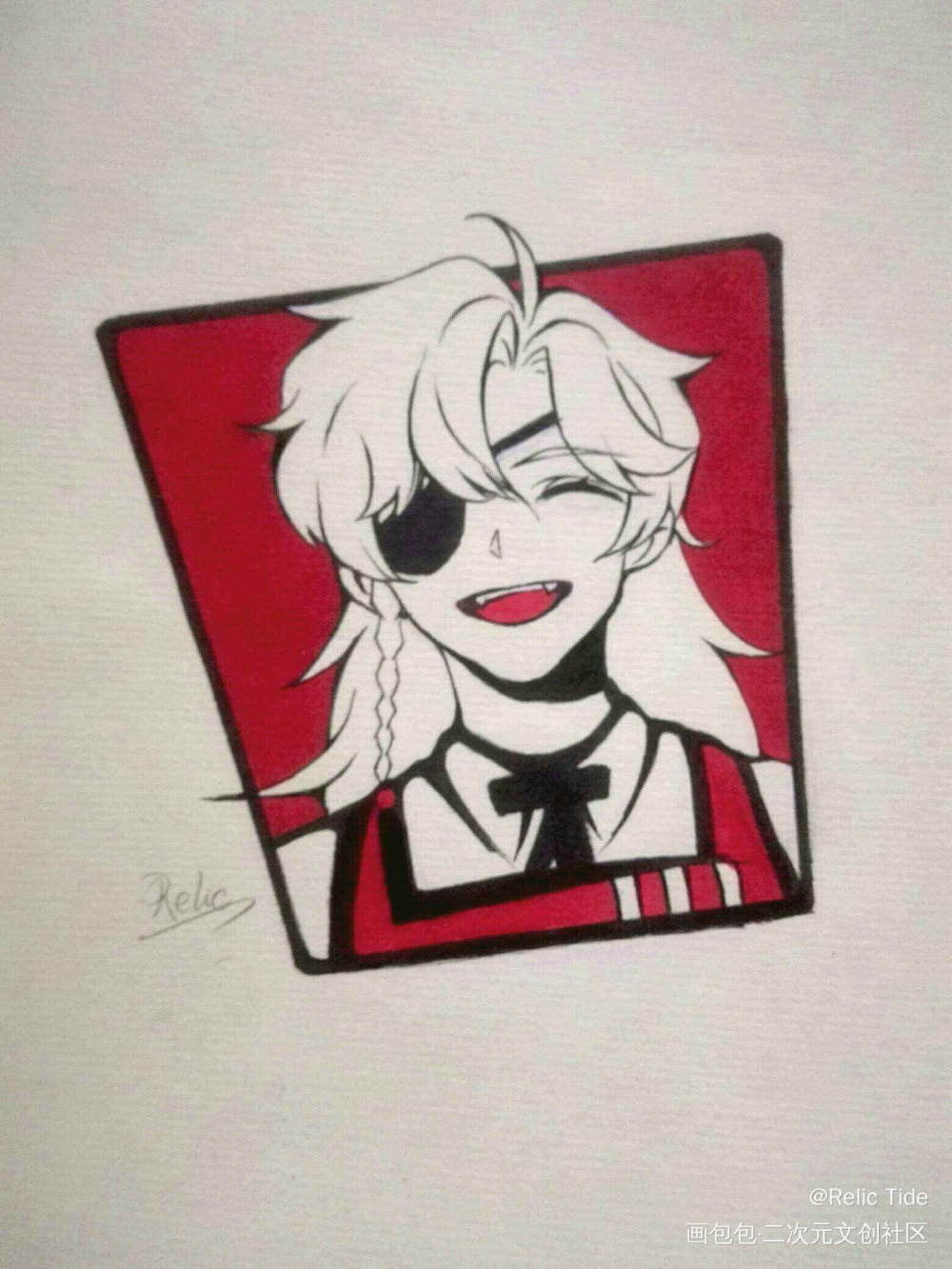 『手绘·临摹』TGCF KFC_天官赐福花城手绘摸鱼绘画绘画作品