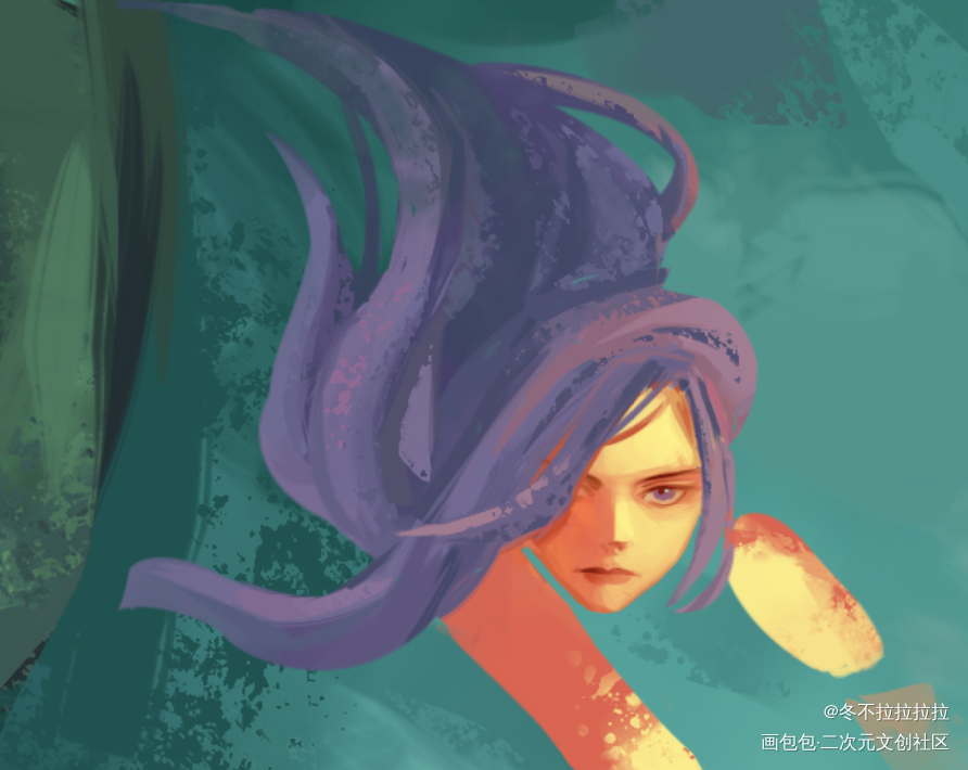 最后一张赶出来的final_厚涂插画半原创原创绘画作品