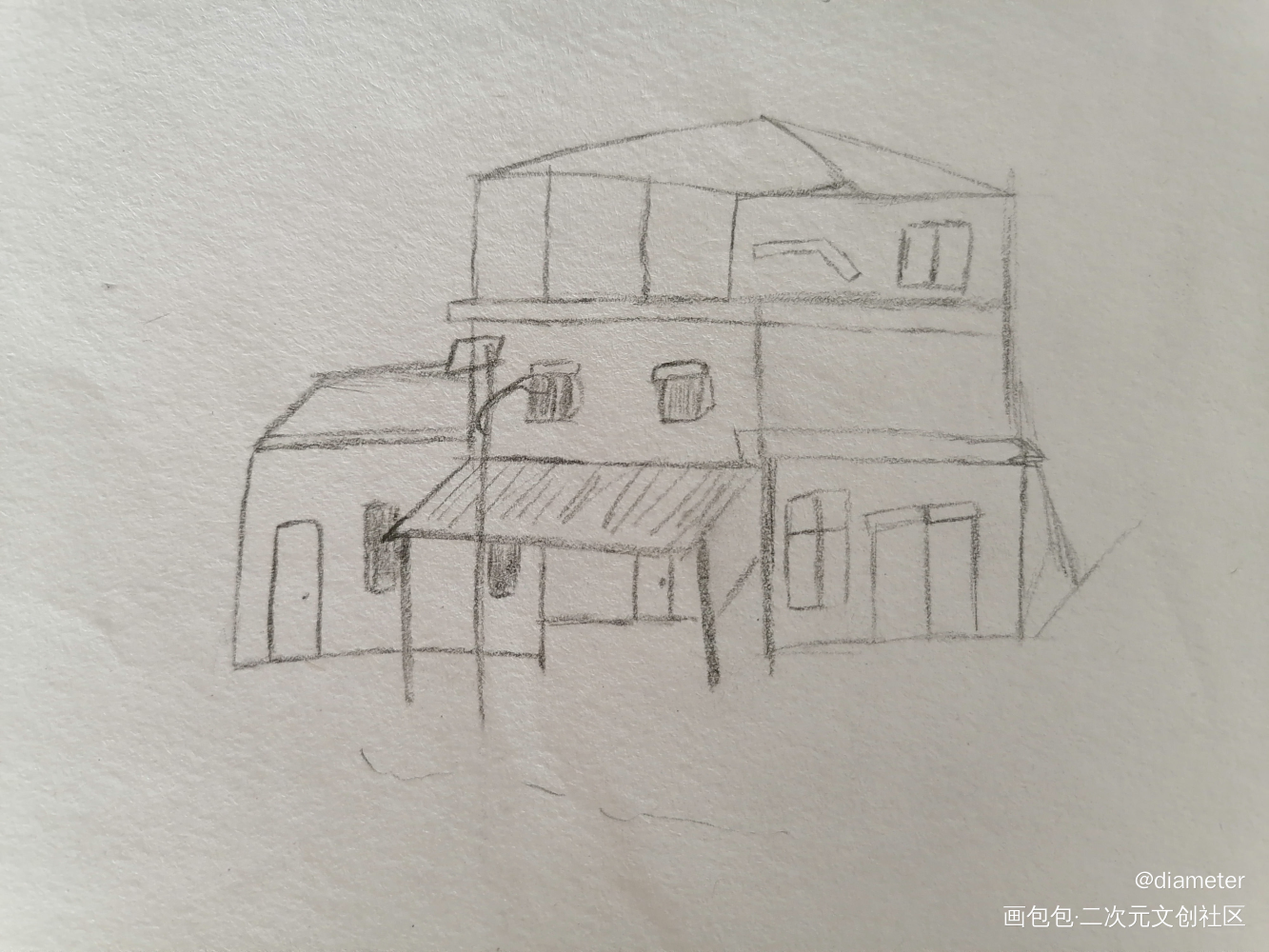 _画画绘画作品