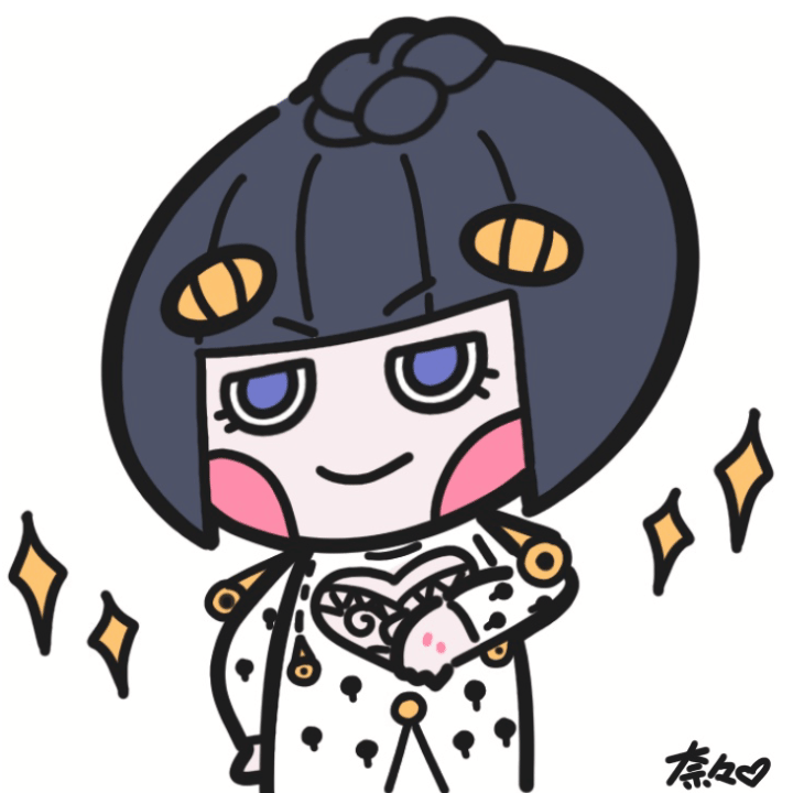 布加拉提_JOJO的奇妙冒险布加拉提JOJO绘画作品
