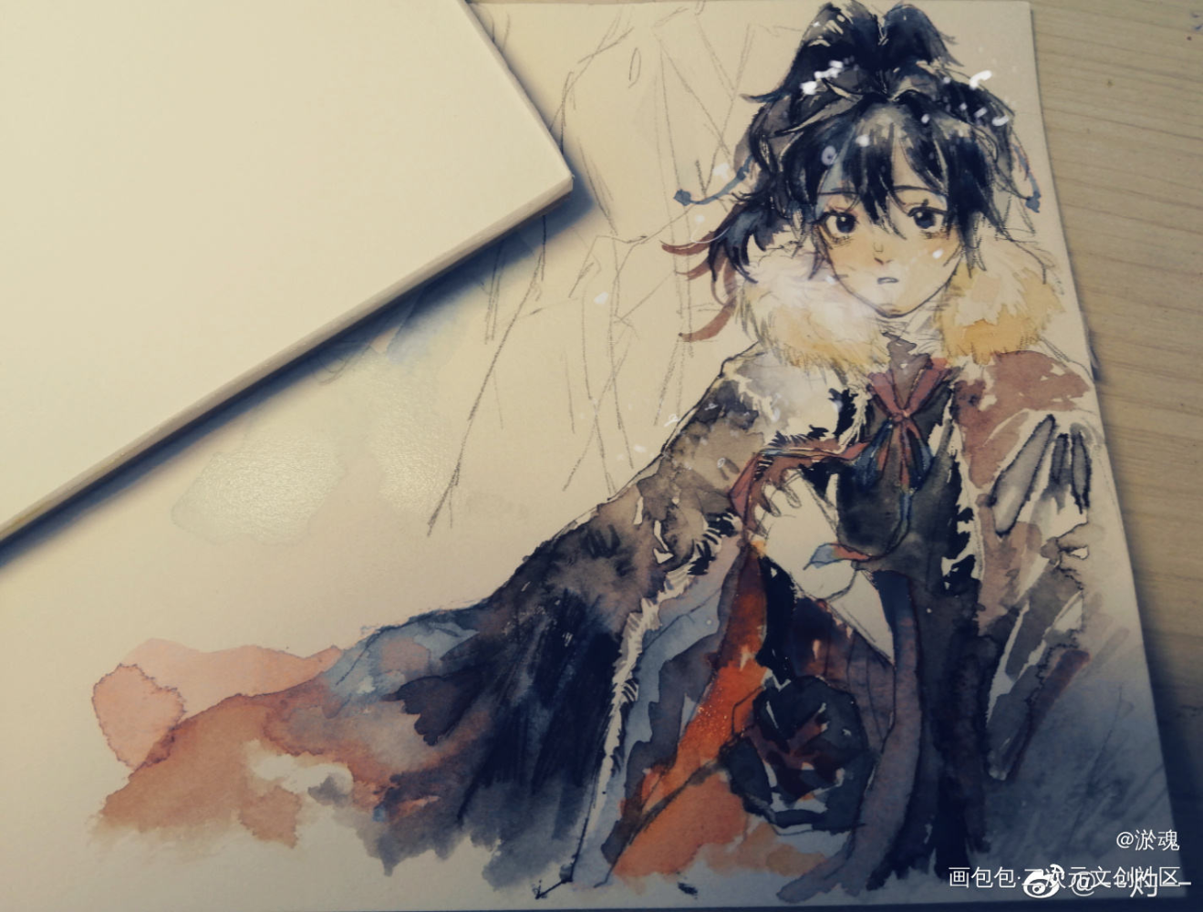 魏无羡_魔道祖师魏无羡同人绘画作品