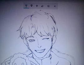 小羊的生贺图_绘画作品