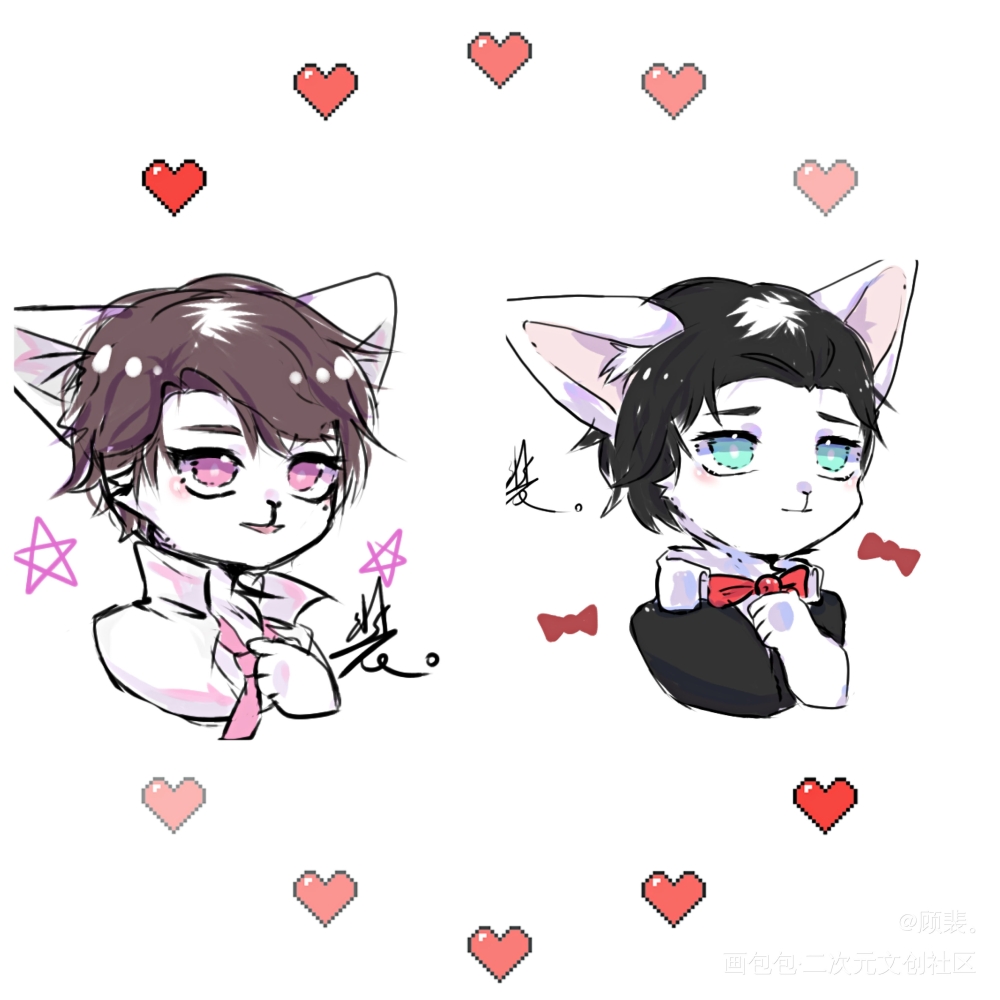 (授权专用)兽化~妹叔❤_谁把谁当真188男团妹叔妹叔黎朔赵锦辛绘画作品