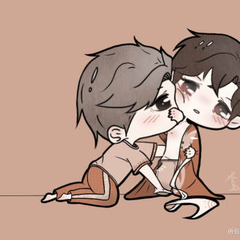 破云严江q版绘画作品