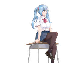 菜鸡摸鱼_绘画作品