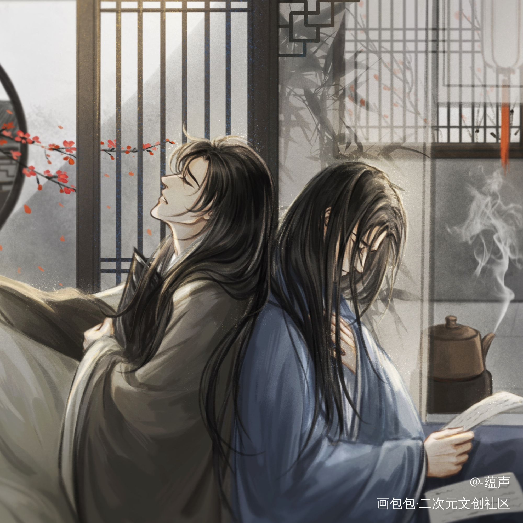 ［隆安元年］_杀破狼长庚顾昀绘画作品