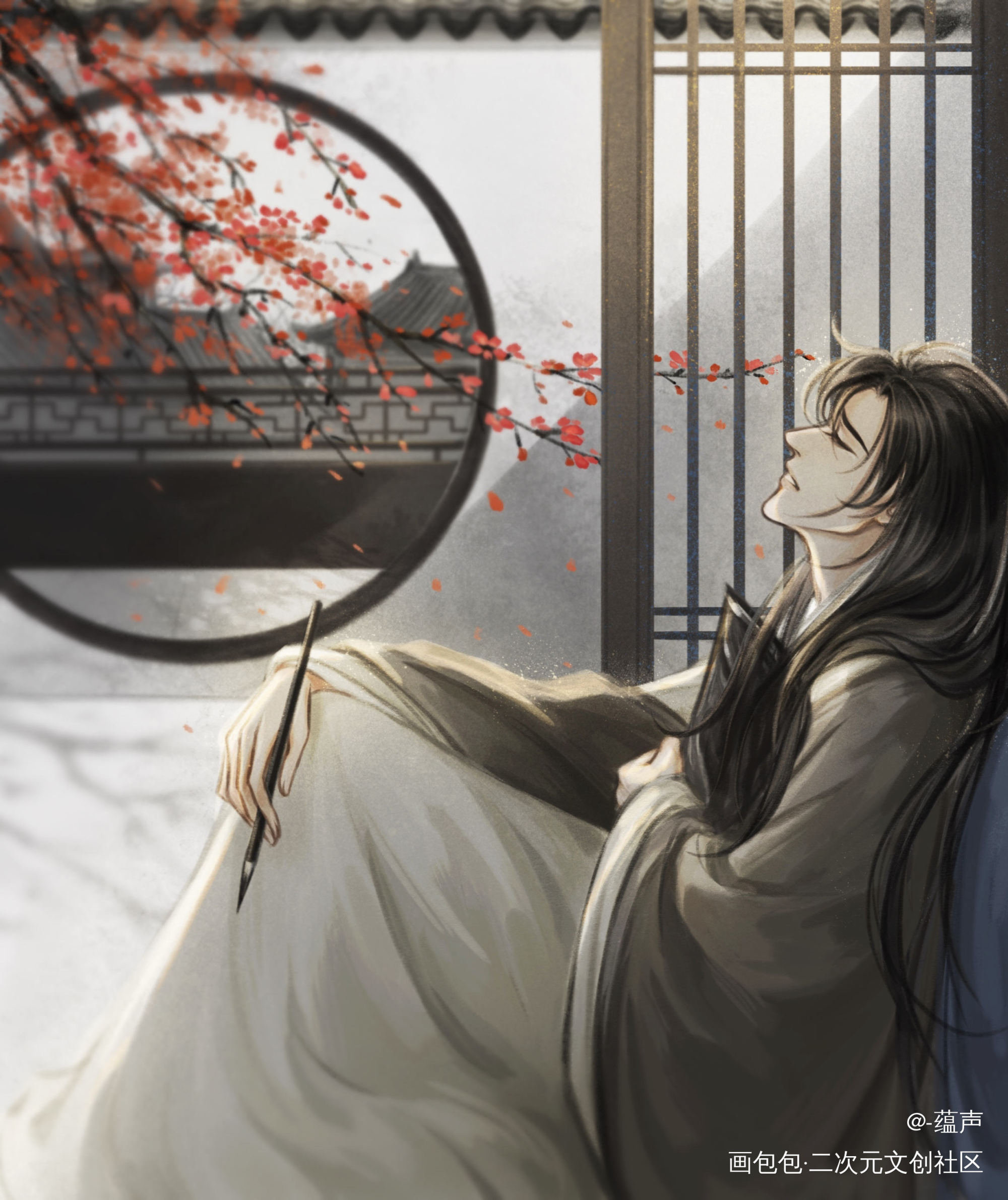 ［隆安元年］_杀破狼长庚顾昀绘画作品