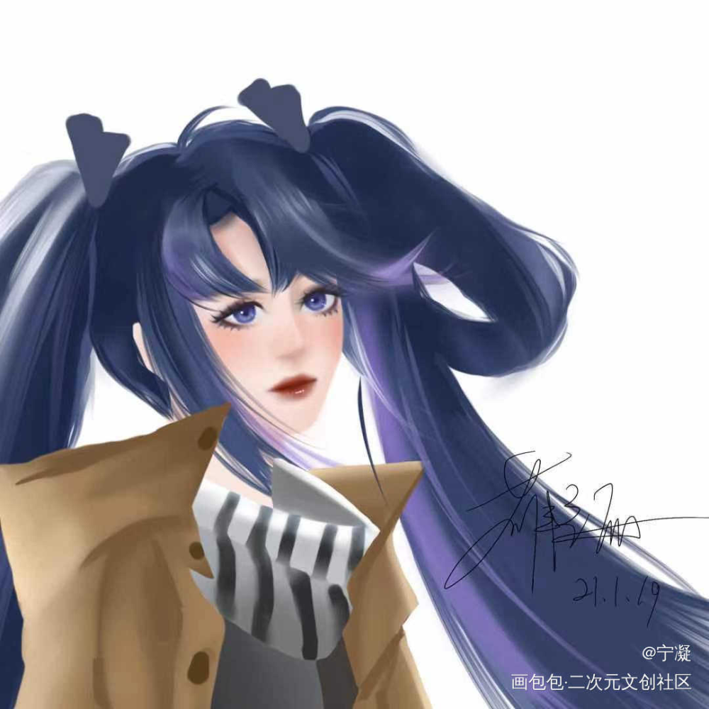 孙尚香_王者荣耀孙尚香Proceeate头像绘画作品