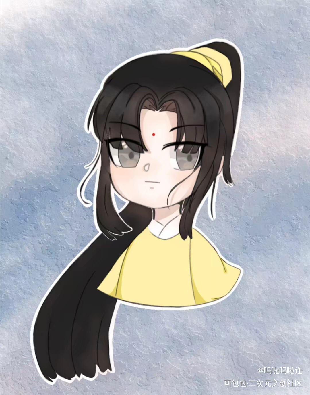 丹砂_魔道祖师金凌Q版同人绘画作品