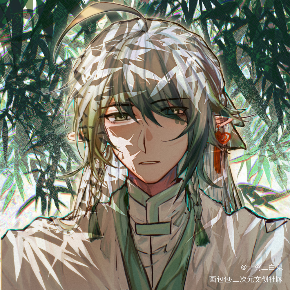亲友的oc_平涂头像原创ococ绘画作品