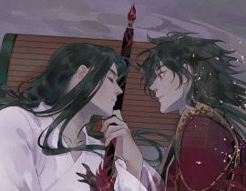 烈火浇愁_绘画作品