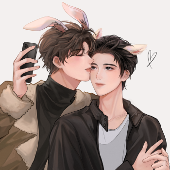 妹叔贴贴_188男团黎朔赵锦辛绘画作品