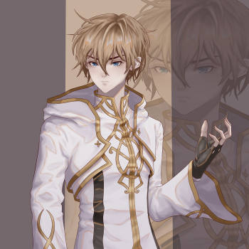 米歇尔(dnf共创首发)_地下城与勇士米歇尔立绘伪厚涂同人dnf绘画作品