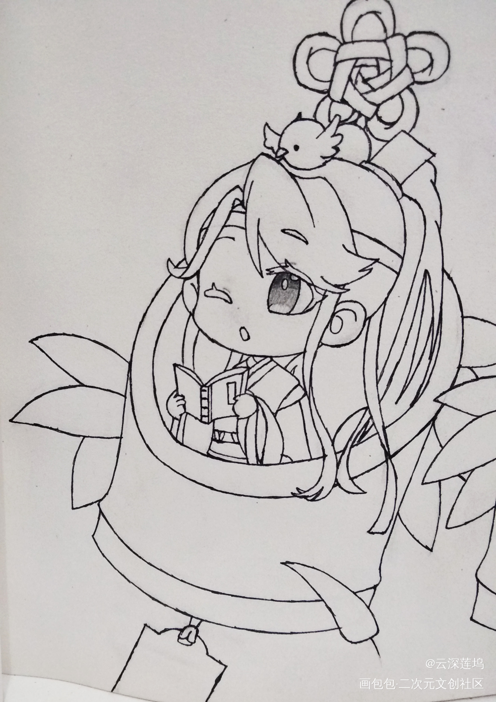 思追生辰时临摹的生辰图_魔道祖师蓝思追临摹绘画作品