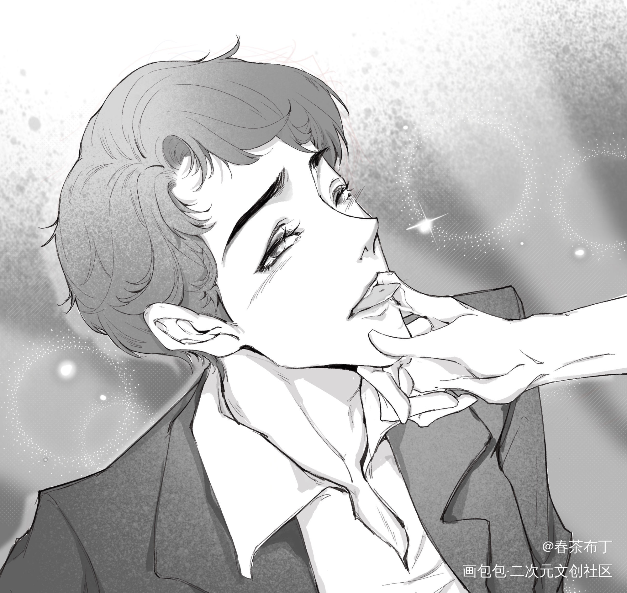 吃点夜宵_188男团黎朔绘画作品