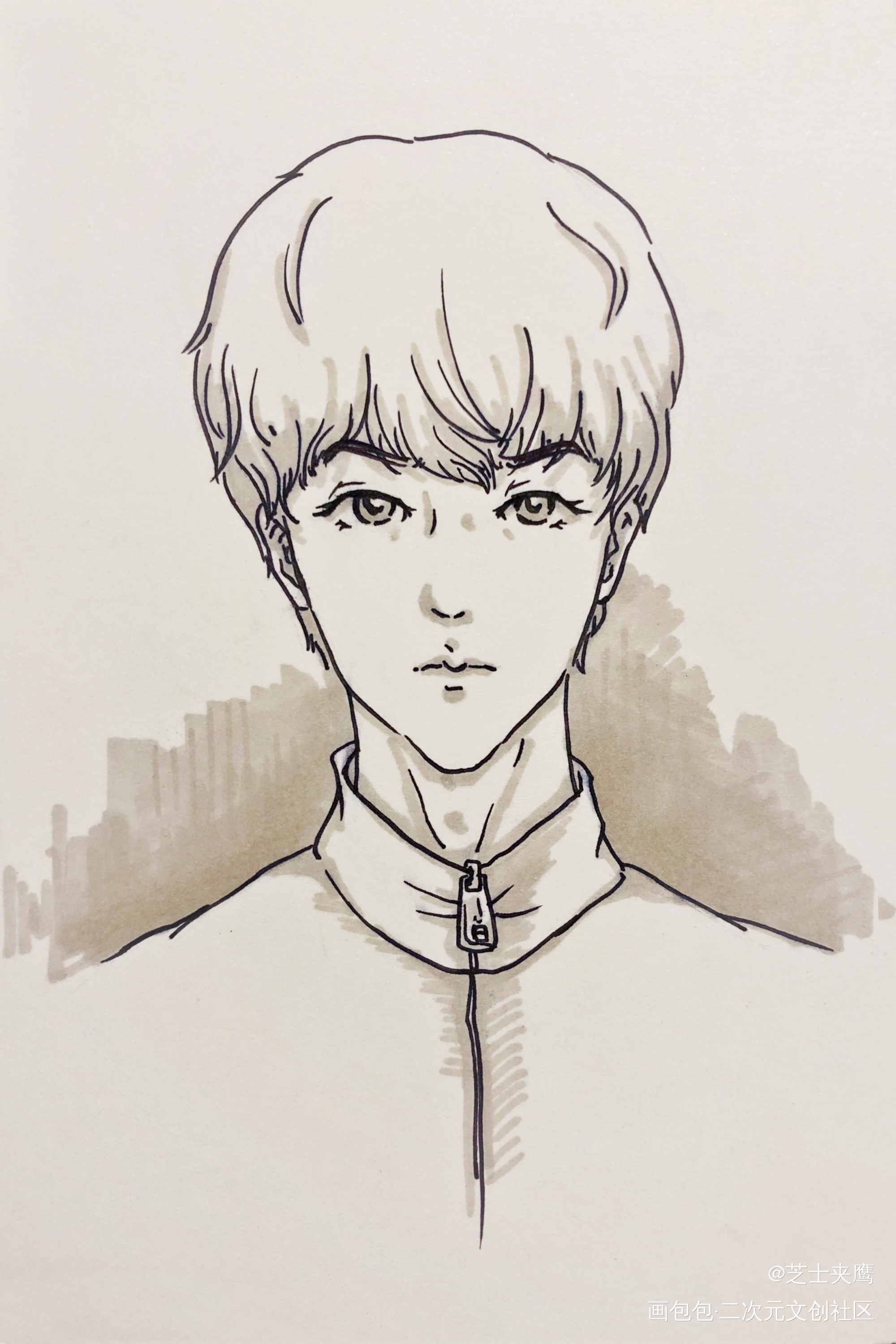 少年玉_你却爱着一个傻逼188男团李玉同人绘画作品
