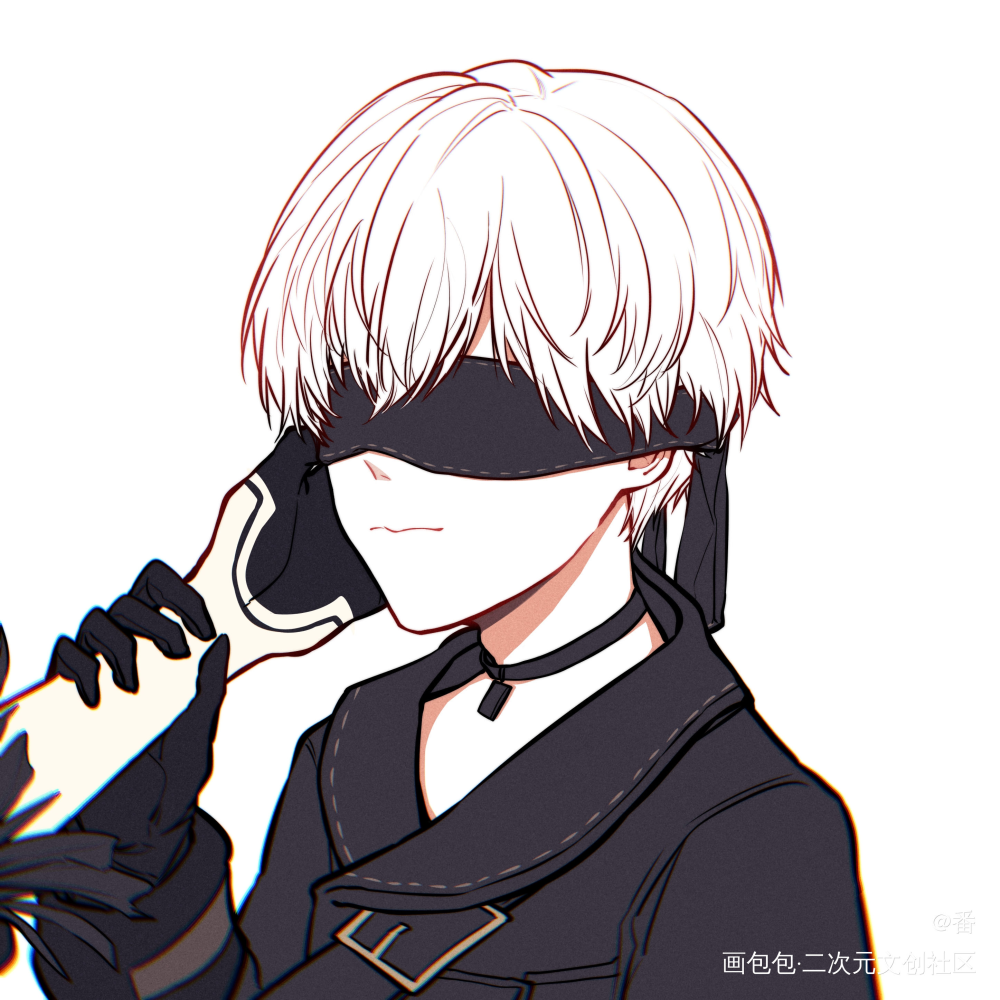 9s_尼尔机械纪元9s绘画作品