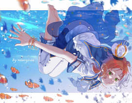 水下雷_绘画作品