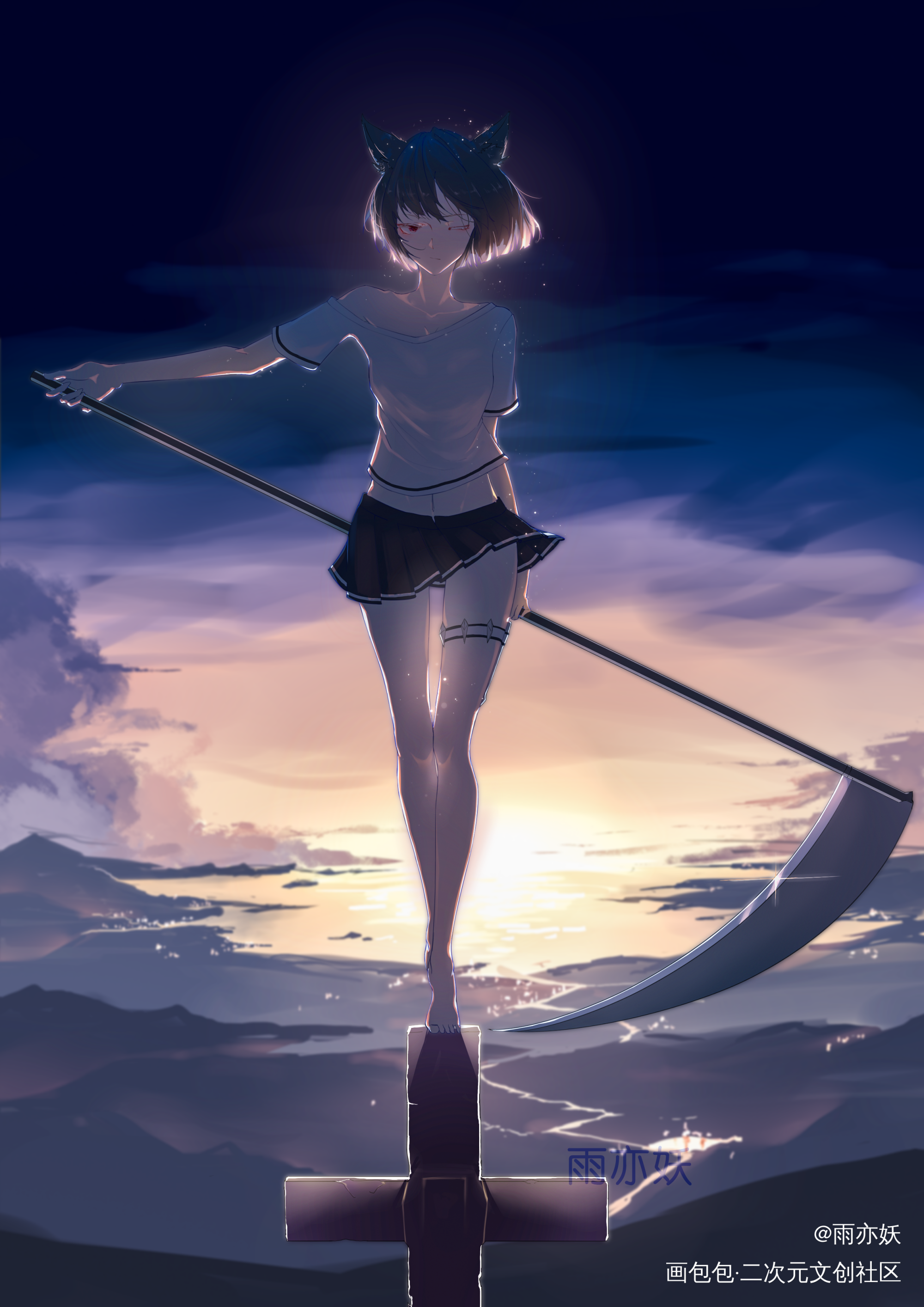 光影学习ing_日系我要上首推插画原创绘画作品