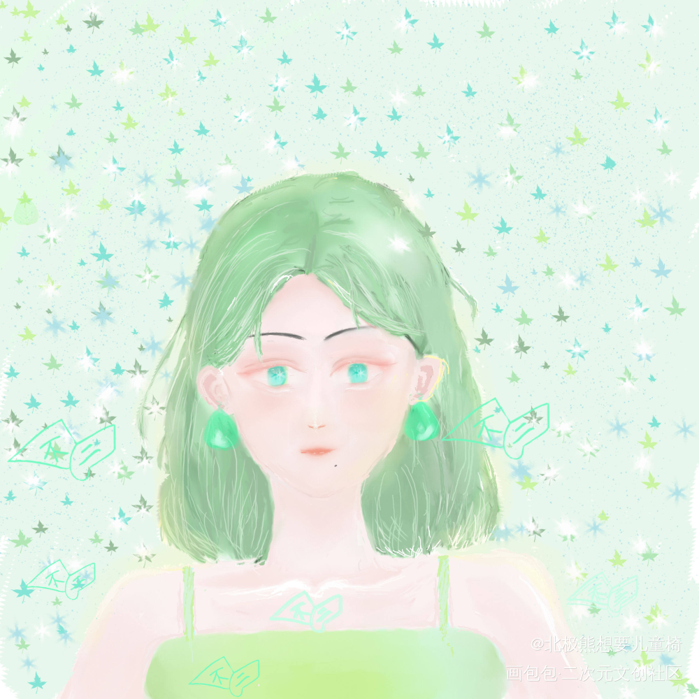 第三张_平涂头像插画原创原创绘画作品