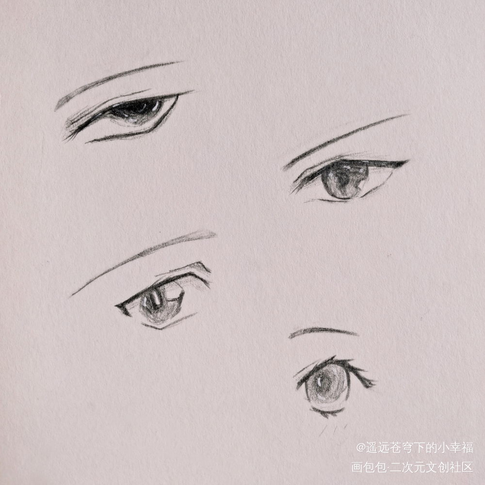 eyes_手绘摸鱼绘画作品