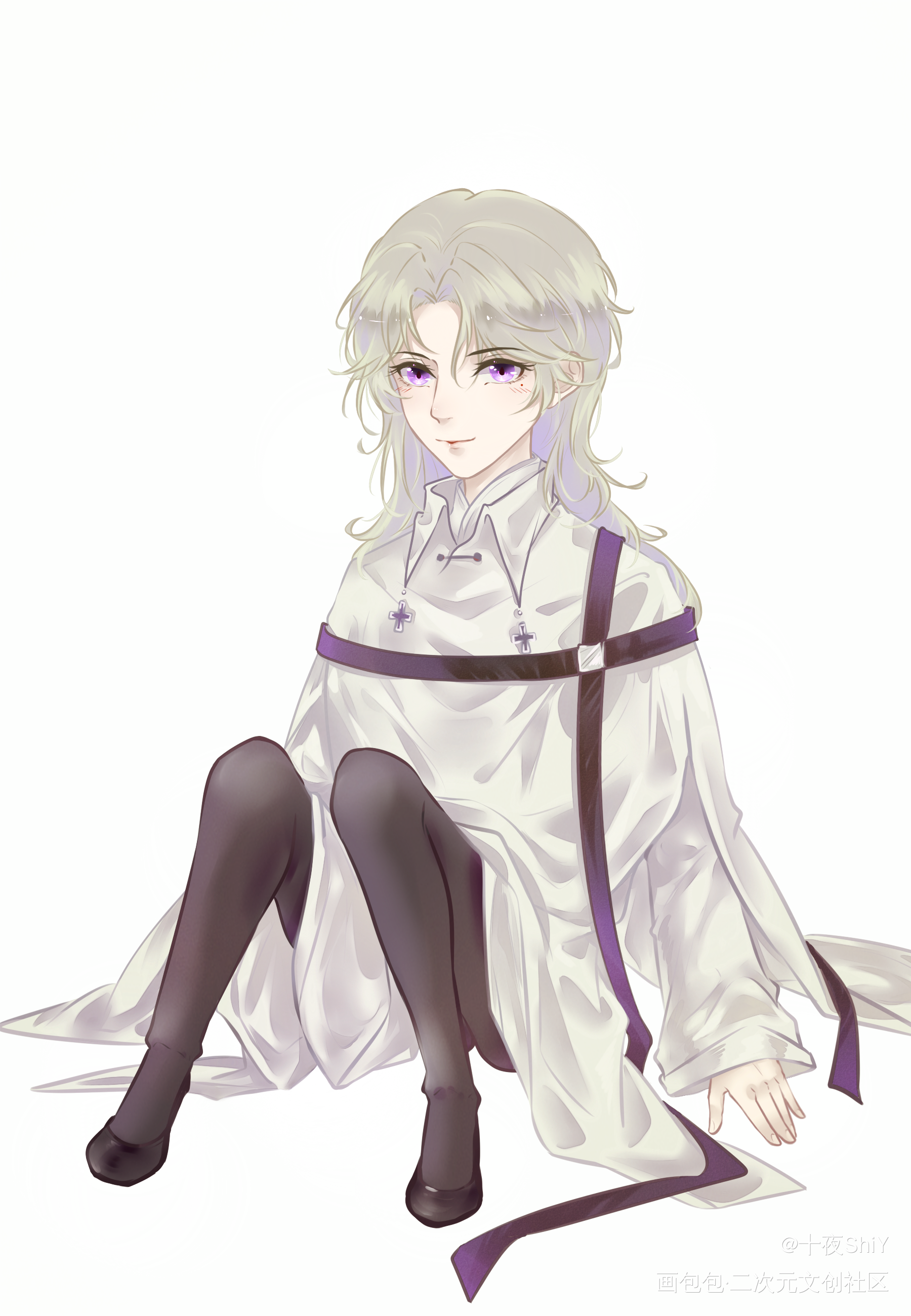 缇亚早期驯服成年男性珍贵资料_缇亚原创oc绘画作品