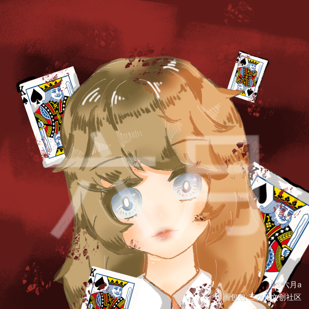 步薇…_破云绘画作品