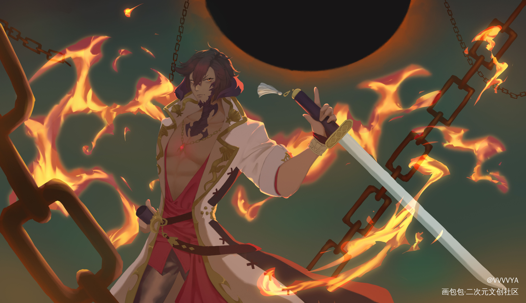 ff14龙男练习_最终幻想14绘画作品
