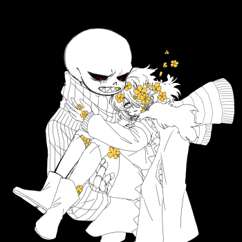 繁花落尽_undertale绘画作品