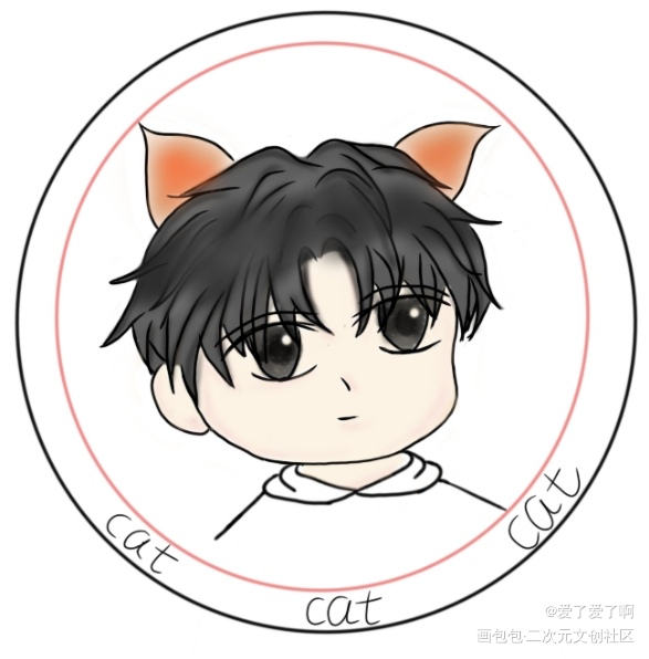 _Q版求点评求配文绘画练习绘画原创绘画作品