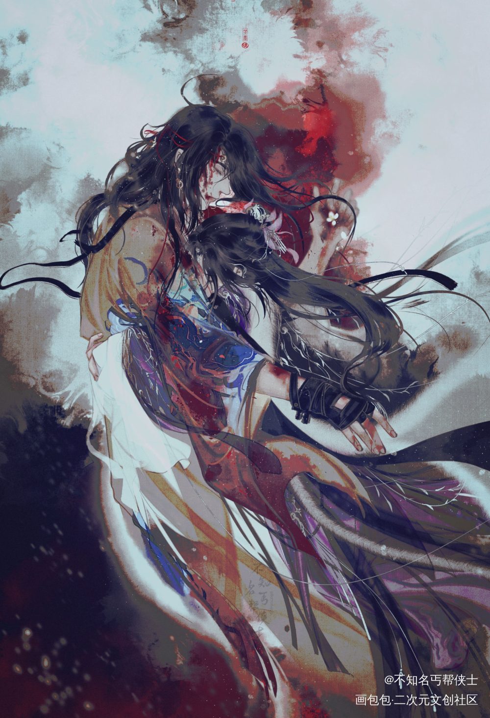 丐花的场合_剑网3丐花绘画作品