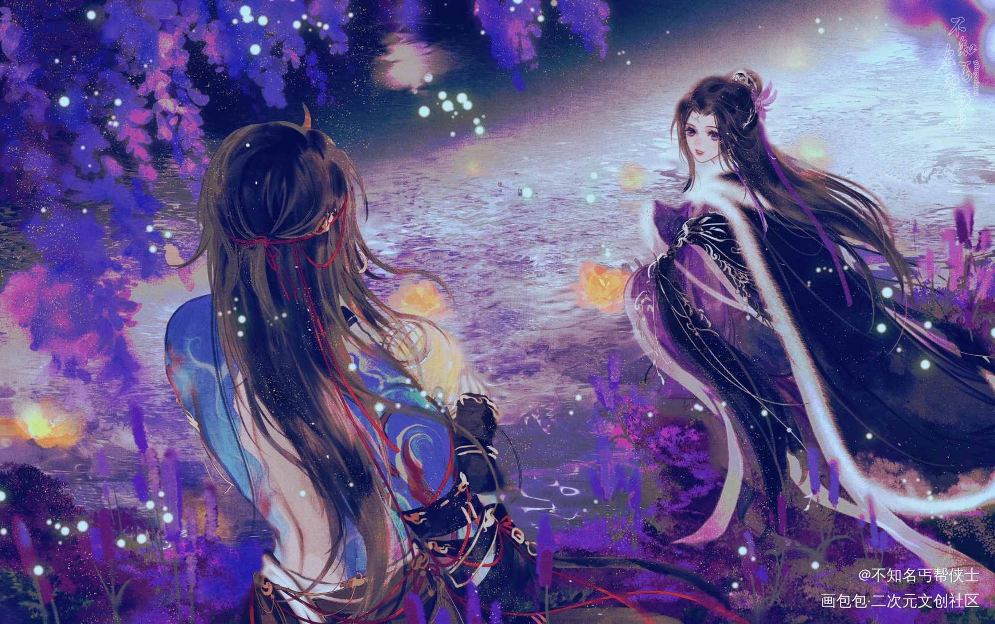 丐花的场合_剑网3丐花绘画作品