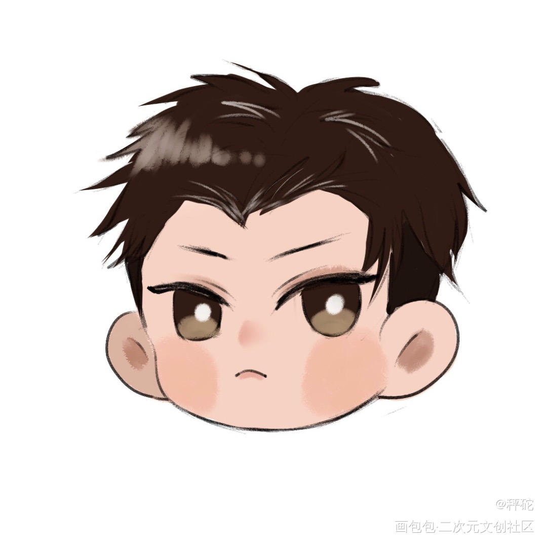 俞风城约稿，刚刚是白新羽_188男团绘画作品