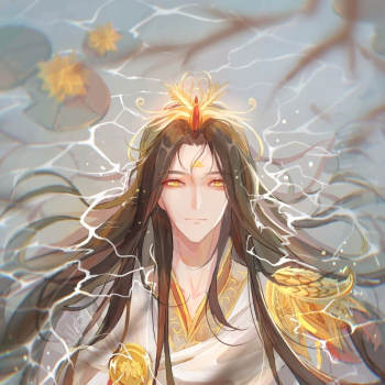 还是凤凰_提灯映桃花楚河淮上绘画作品