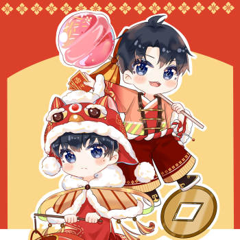 p2抱图留名,不可商_伪装学渣朝俞谢俞贺朝平涂q版求点评我要上首推