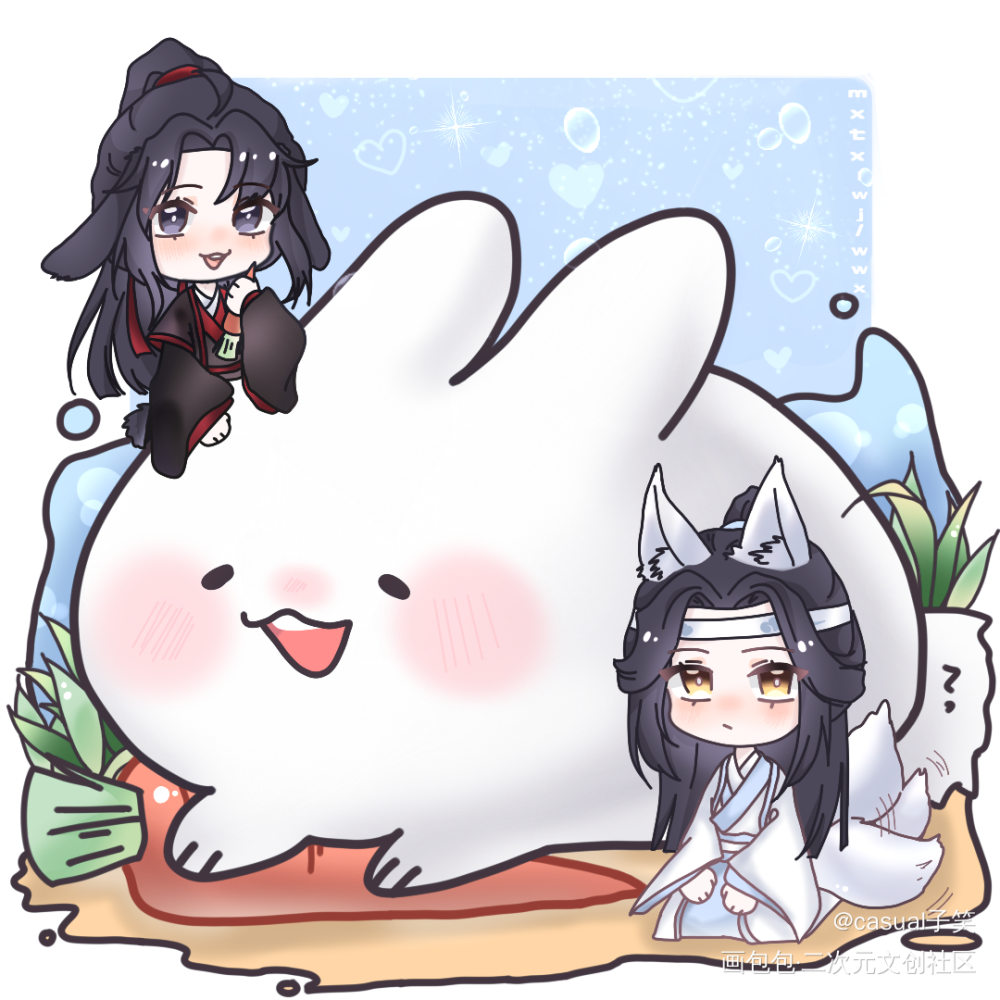 忘羡008_魔道祖师忘羡同人绘画作品