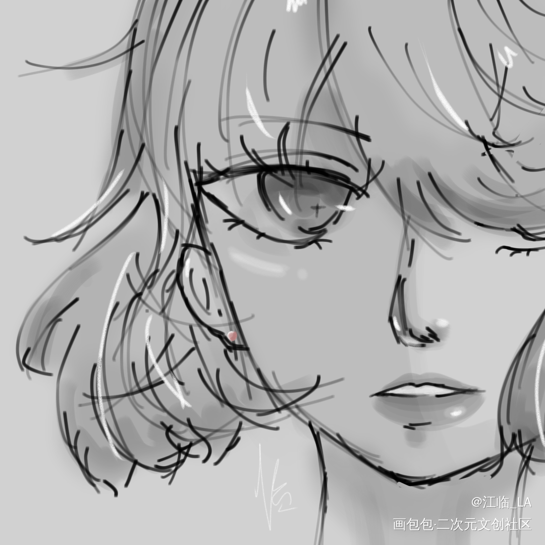 _(:* ｣∠)__指绘原创绘画作品